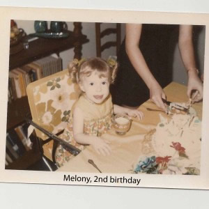 Melony Brown, age 2