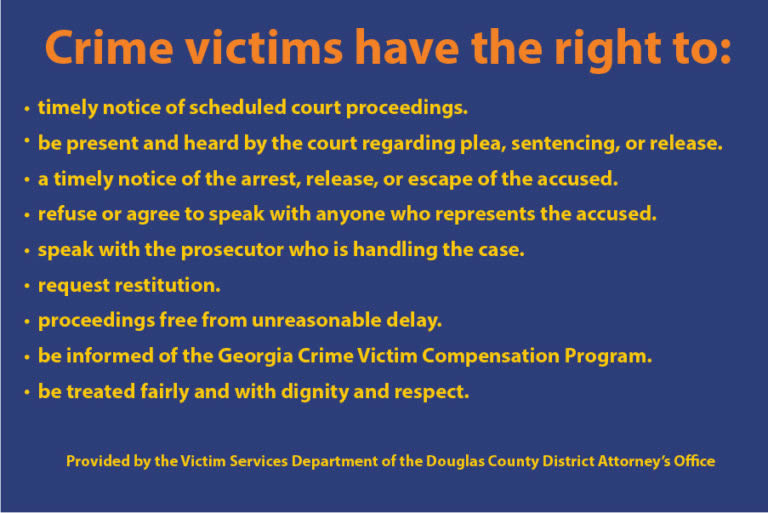 Victims Of Crime: You Have Rights, Too! - Melony Brown